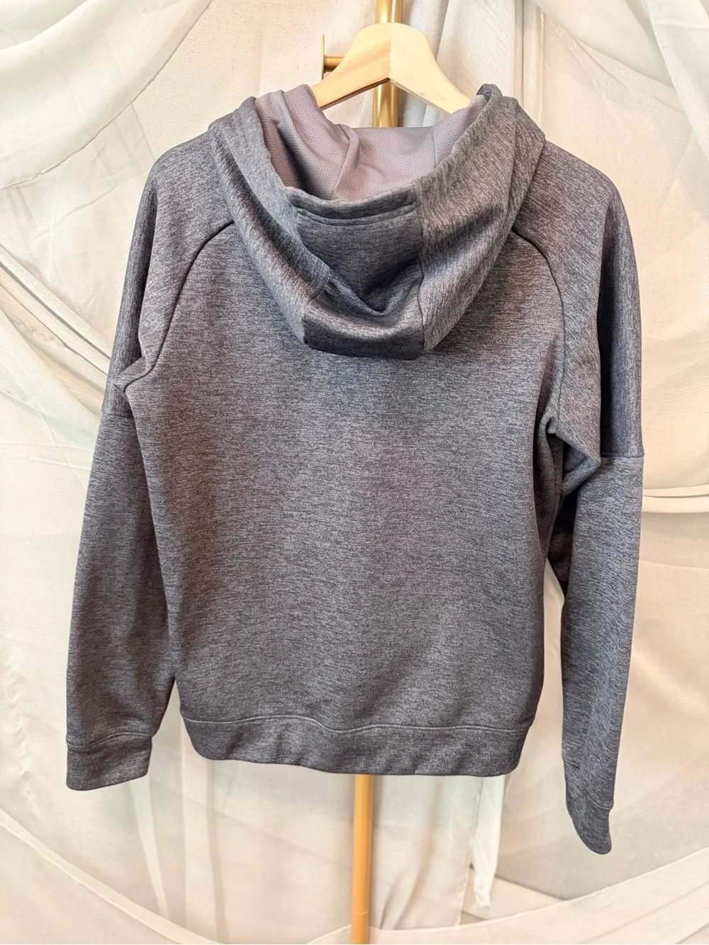 adidas Gray Men's Hooded Sweatshirt